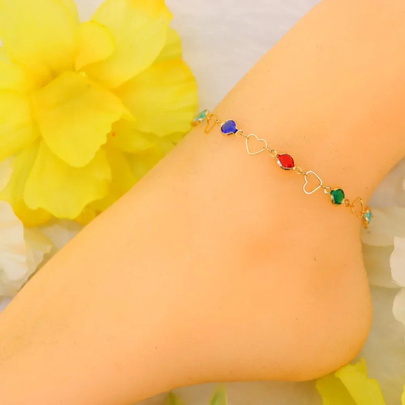 Minimalist Anklet, Sleek & Modern Design, Women’s Fashion, YC110479-A - Picture 5 of 10